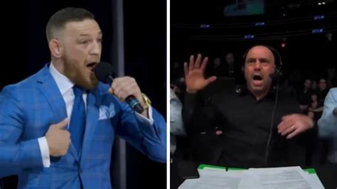 Zdjęcie Floyda Mayweathera Jr. i Conora McGregora podczas ceremonii ważenia