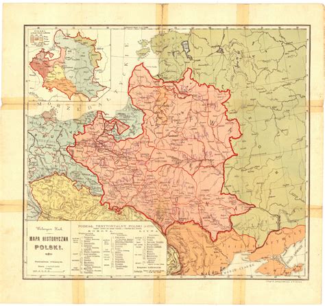 Mapa historyczna Polski