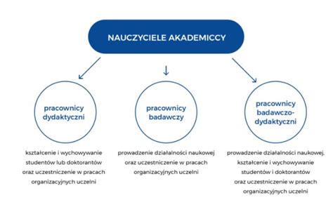Schemat ścieżki kariery naukowej na uczelni