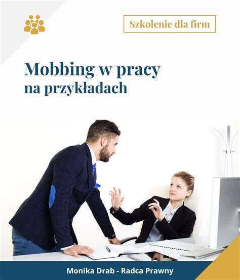 Graficzne przedstawienie definicji mobbingu w prawie pracy
