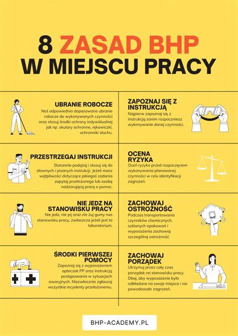 Zasady BHP w miejscu pracy