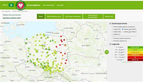 Mapa Gniezna z zaznaczonymi placówkami oświatowymi