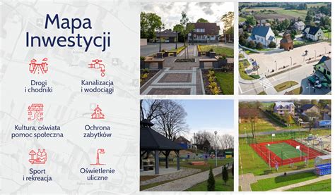 Mapa inwestycji w Gminie Kobierzyce