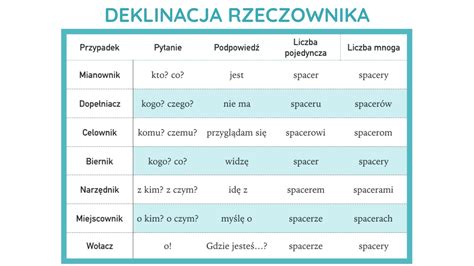 Fiszki z przykładami niemieckich rzeczowników i ich rodzajników