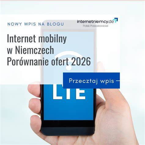 Porównanie ofert internetu mobilnego