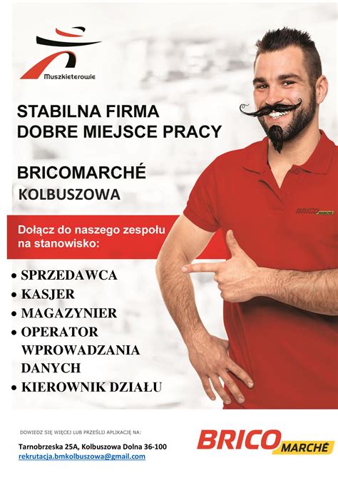 Zdjęcie pracowników Bricomarche obsługujących klientów
