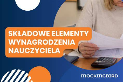 Schemat struktury wynagrodzenia nauczyciela