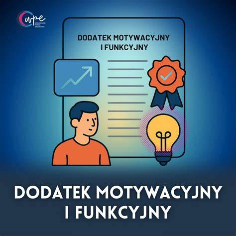 Infografika porównująca dodatek motywacyjny i funkcyjny