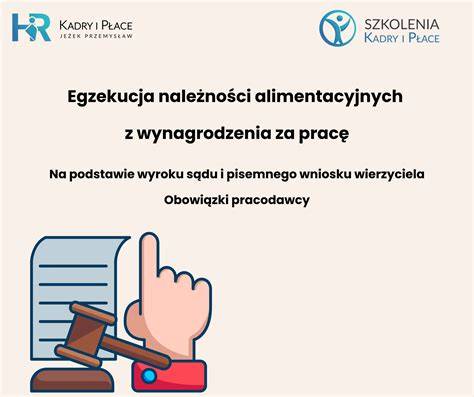 Schemat potrąceń alimentacyjnych z wynagrodzenia