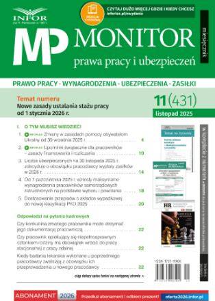 Schemat okresów wliczanych i niewliczanych do stażu pracy przy ustalaniu prawa do 13. pensji