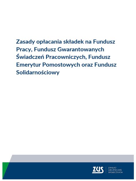 Schemat przedstawiający obowiązek opłacania składek na Fundusz Pracy przy dodatkowym zatrudnieniu
