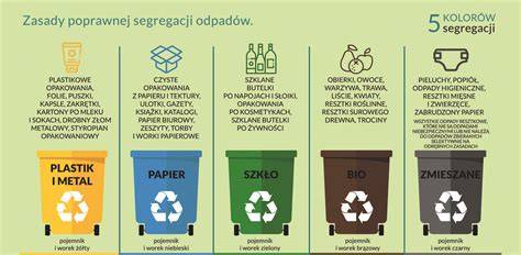 Schemat segregacji odpadów